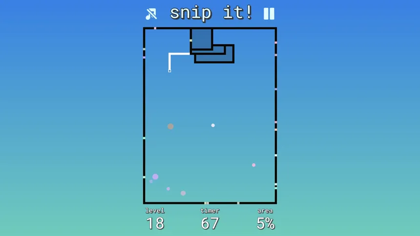 Скриншот 1 к игре Snip It!