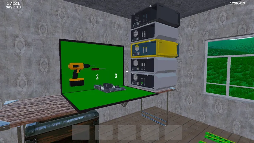 Скриншот 1 к игре gold scrapping simulator
