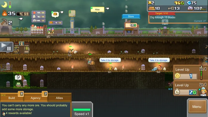 Скриншот 2 к игре Cavern Adventurers