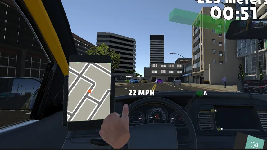 Скриншот 4 к игре Taxi Driver Life VR
