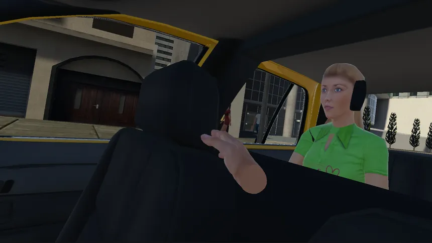 Скриншот 5 к игре Taxi Driver Life VR