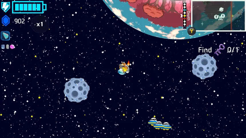 Скриншот 1 к игре AstroMole