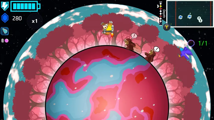Скриншот 2 к игре AstroMole