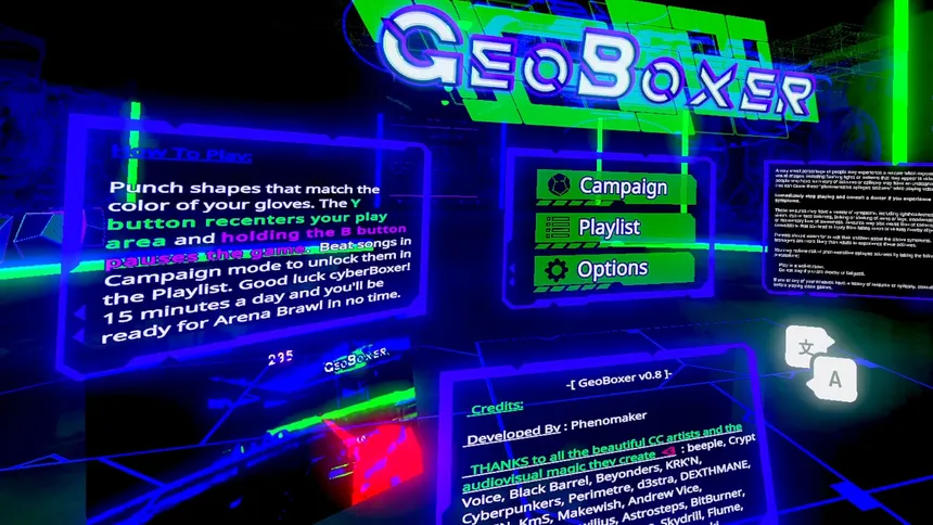 Скриншот 2 к игре GeoBoxer