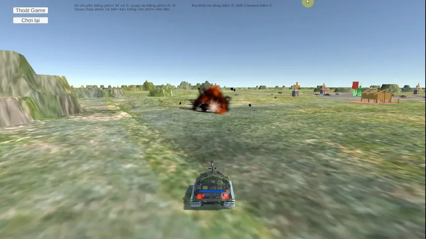 Скриншот 1 к игре Robot Tank Battle