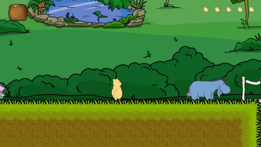 Скриншот 2 к игре Winnie-The-Pooh Taste Test