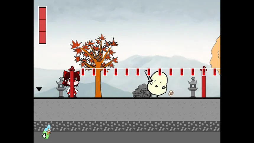 Скриншот 8 к игре 灵梦的激急击鸡祭 Reimu's Fighting Chicken Festival