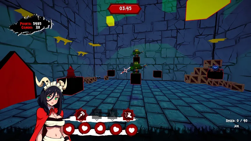 Скриншот 5 к игре Nixxsz Maids Blazing