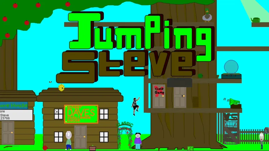 Скриншот 3 к игре Jumping Steve