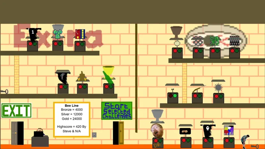 Скриншот 4 к игре Jumping Steve
