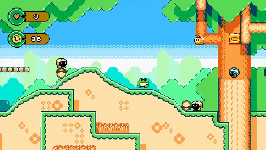 Скриншот 2 к игре Froggo's Adventure: Verdant Venture