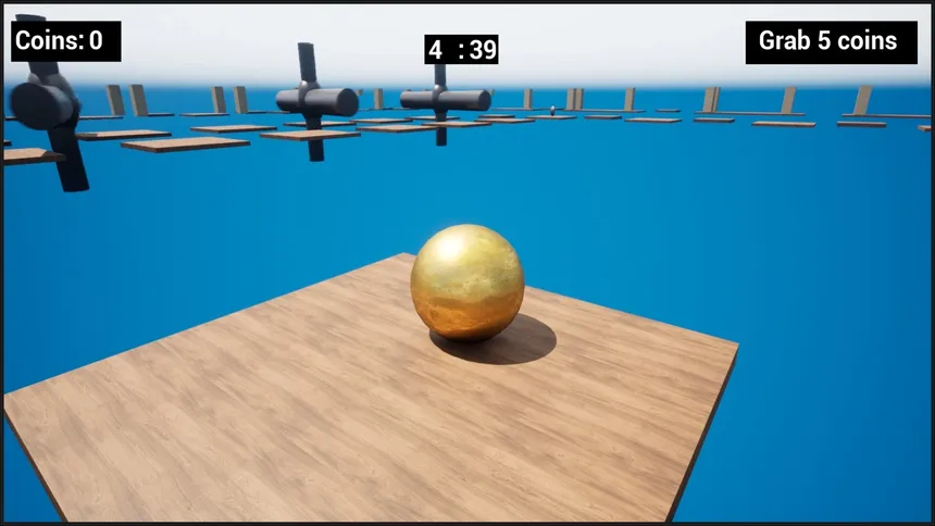 Скриншот 1 к игре Jumping in the middle of the sky