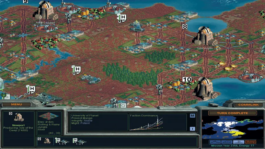 Скриншот 4 к игре Sid Meier's Alpha Centauri Planetary Pack