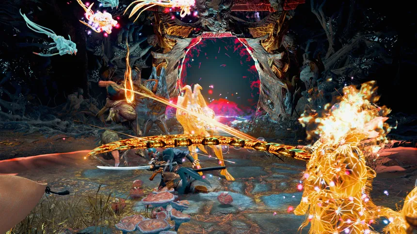 Скриншот 2 к игре Kunitsu-Gami: Path of the Goddess