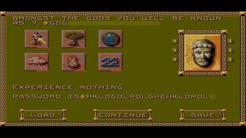 Скриншот 1 к игре Populous II: Trials of the Olympian Gods