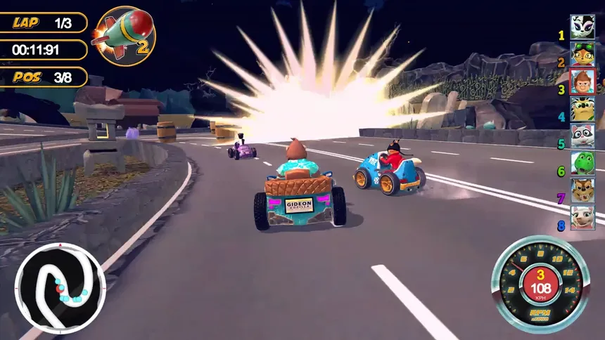 Скриншот 1 к игре Animal Kart Racer 2