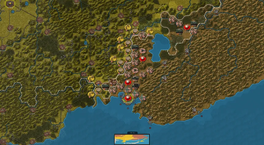 Скриншот 1 к игре Strategic Command WWII: War in the Pacific