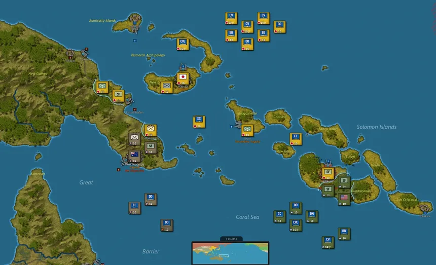 Скриншот 2 к игре Strategic Command WWII: War in the Pacific