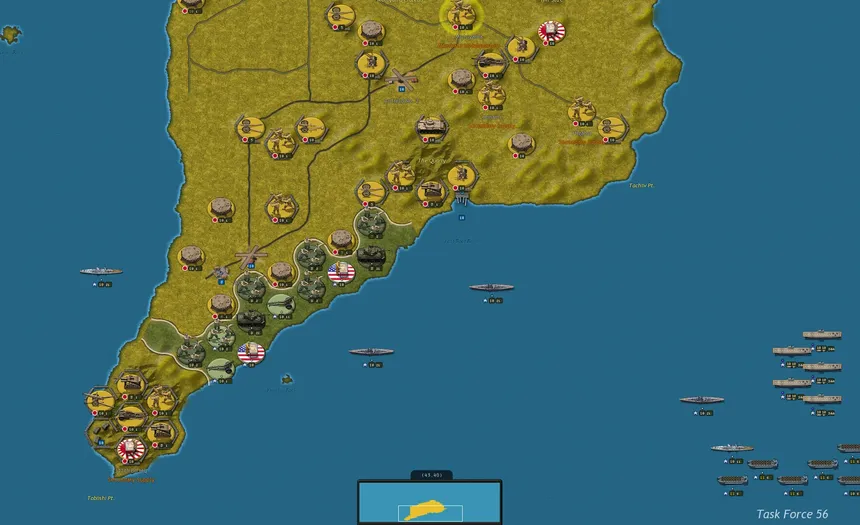 Скриншот 4 к игре Strategic Command WWII: War in the Pacific