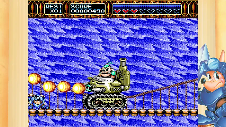 Скриншот 1 к игре Rocket Knight Adventures: Re-Sparked