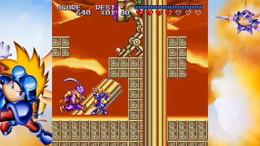 Скриншот 2 к игре Rocket Knight Adventures: Re-Sparked