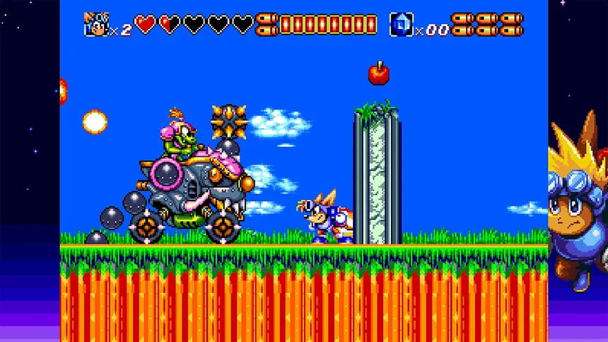 Скриншот 3 к игре Rocket Knight Adventures: Re-Sparked