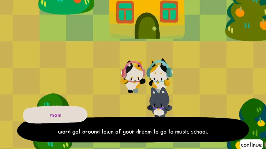 Скриншот 2 к игре Mango Goes to Mewsic School