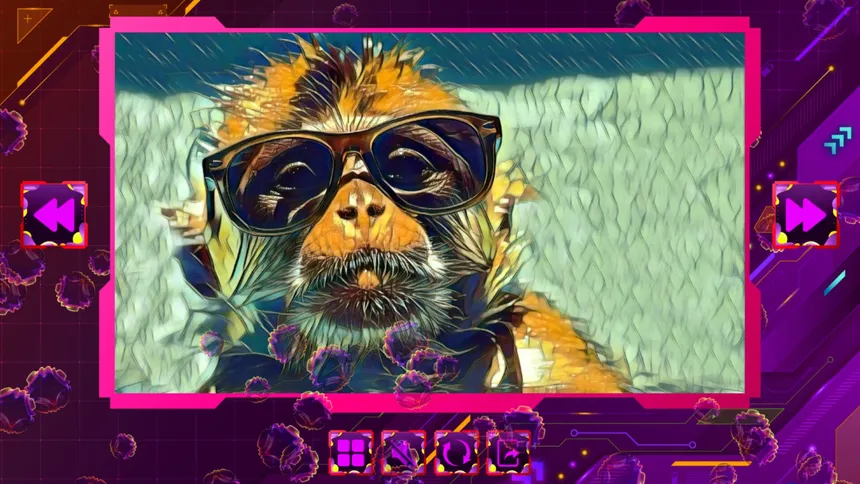 Скриншот 2 к игре Twizzle Puzzle: Monkeys