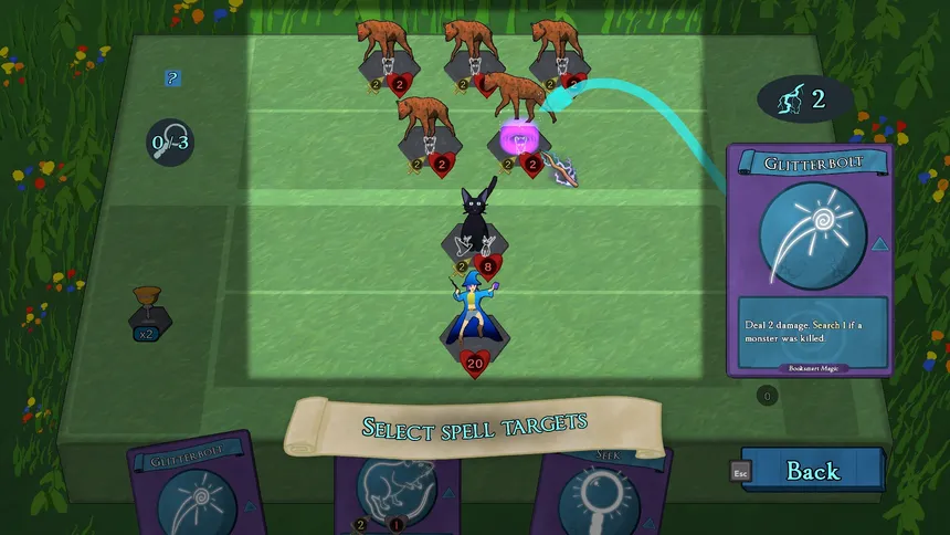 Скриншот 2 к игре Spellcard Academy / Академия чарокарт