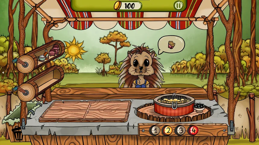 Скриншот 1 к игре Forg Feast Frenzy