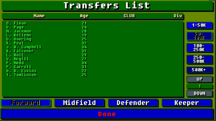 Скриншот 4 к игре Soccer Squad