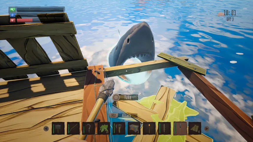 Скриншот 2 к игре Survival Boat Simulator - Lost at Sea