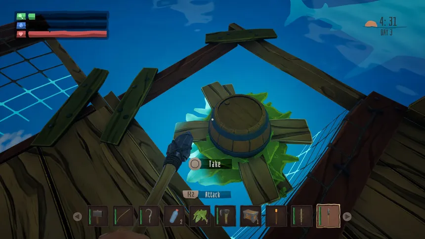 Скриншот 3 к игре Survival Boat Simulator - Lost at Sea