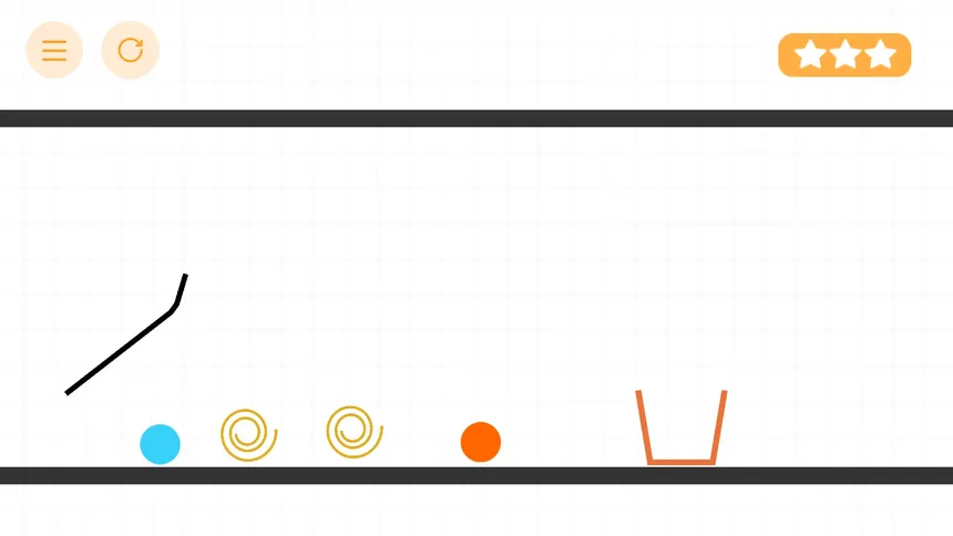 Скриншот 2 к игре Draw Physics Line