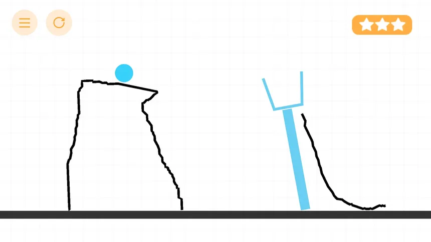 Скриншот 3 к игре Draw Physics Line