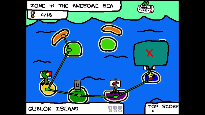 Скриншот 4 к игре RunMan: Race Around the World
