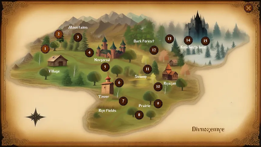 Скриншот 2 к игре Divnozemye