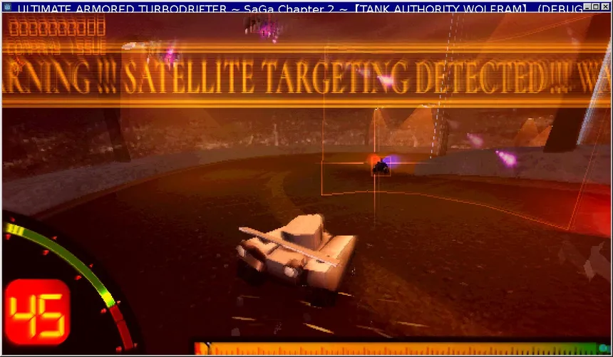 Скриншот 1 к игре ULTIMATE ARMORED TURBODRIFTER ~ SaGa Chapter 2 ~【TANK AUTHORITY WOLFRAM】