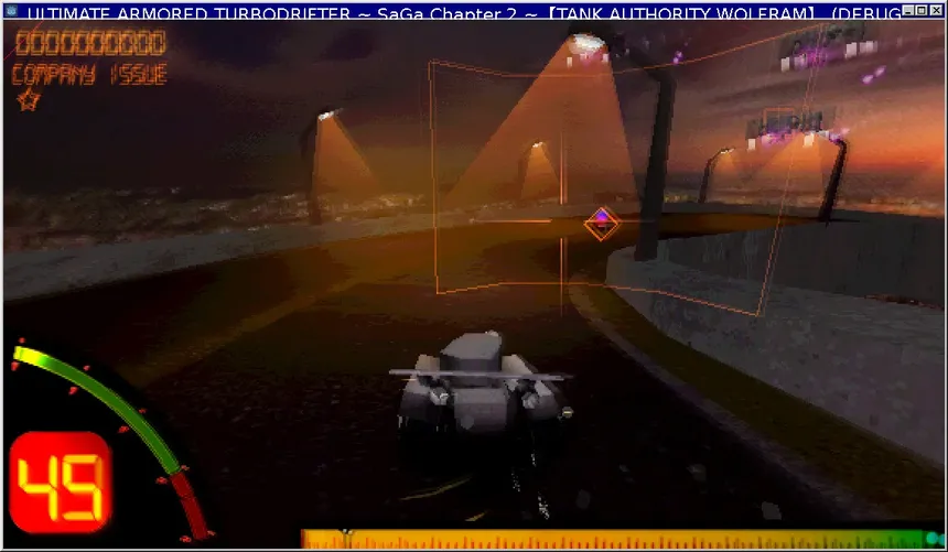 Скриншот 3 к игре ULTIMATE ARMORED TURBODRIFTER ~ SaGa Chapter 2 ~【TANK AUTHORITY WOLFRAM】