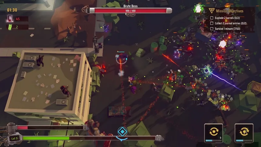 Скриншот 1 к игре Boom Die Repeat