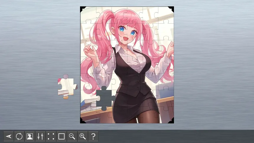Скриншот 1 к игре Anime Girl Puzzles