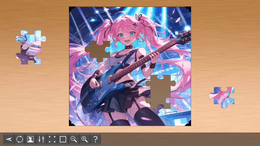 Скриншот 2 к игре Anime Girl Puzzles