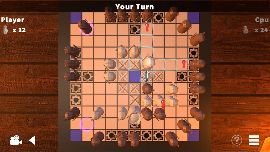 Скриншот 3 к игре Hnefatafl Online