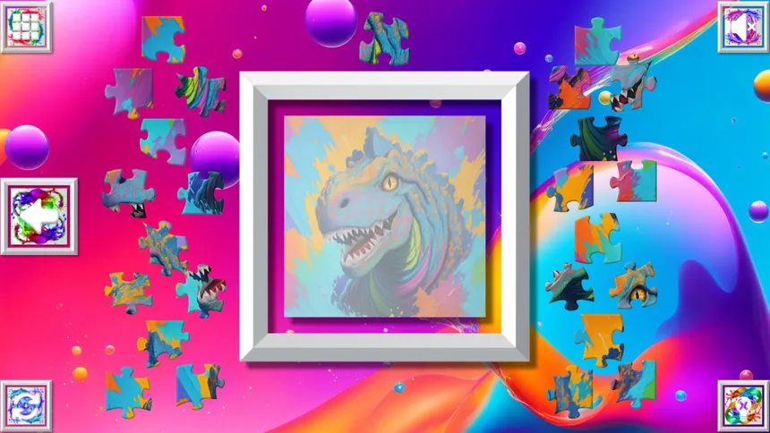 Скриншот 3 к игре Color Splash: Dinosaurs