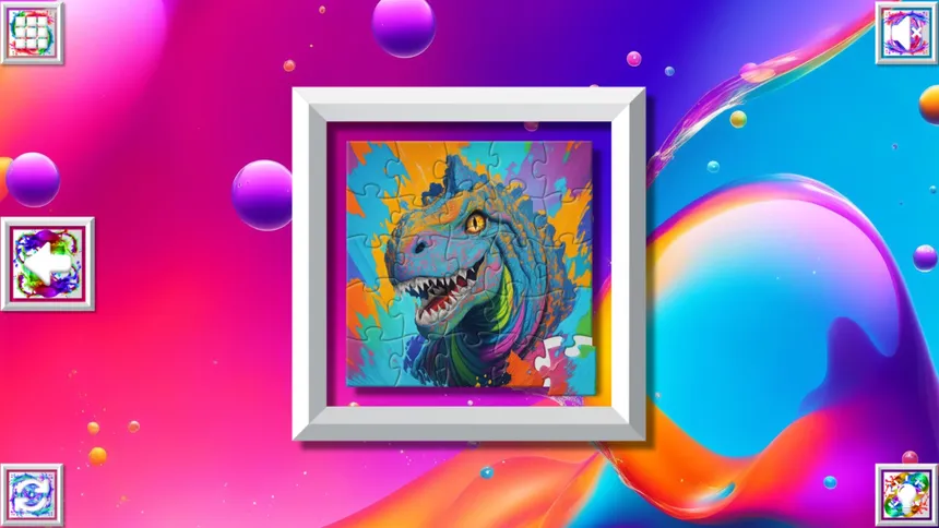 Скриншот 4 к игре Color Splash: Dinosaurs