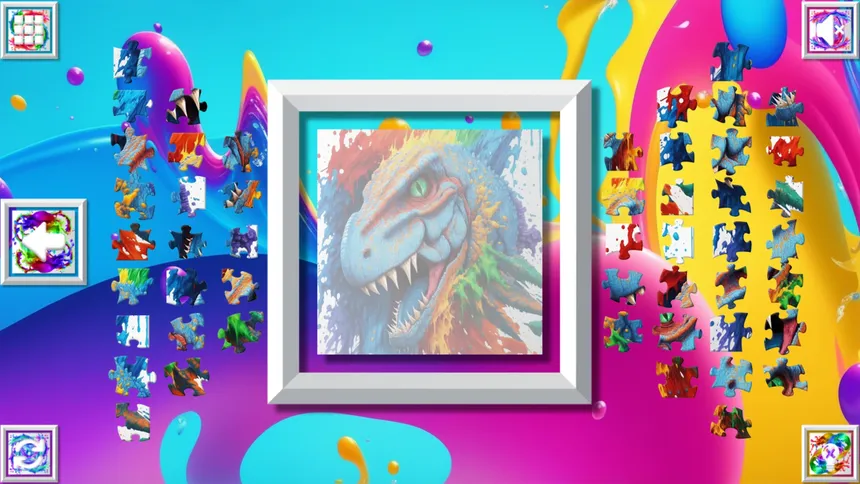 Скриншот 5 к игре Color Splash: Dinosaurs