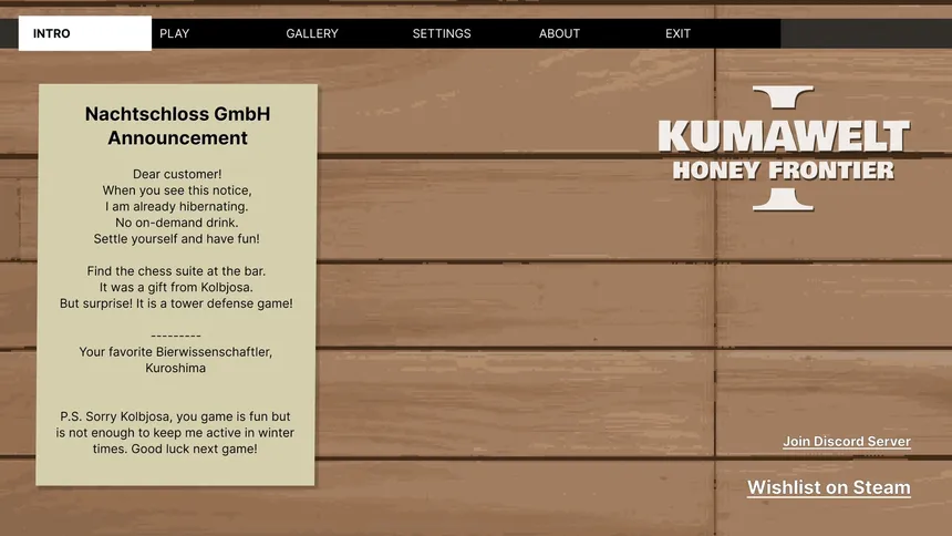 Скриншот 5 к игре KumaWelt 1: Honey Frontier