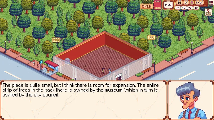 Скриншот 1 к игре Museum Keeper