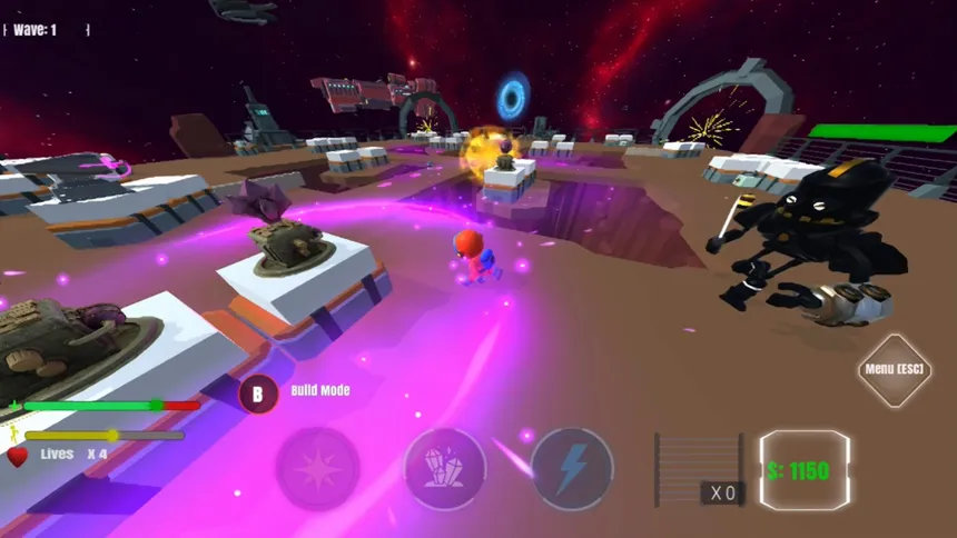 Скриншот 2 к игре Astronaut Assault