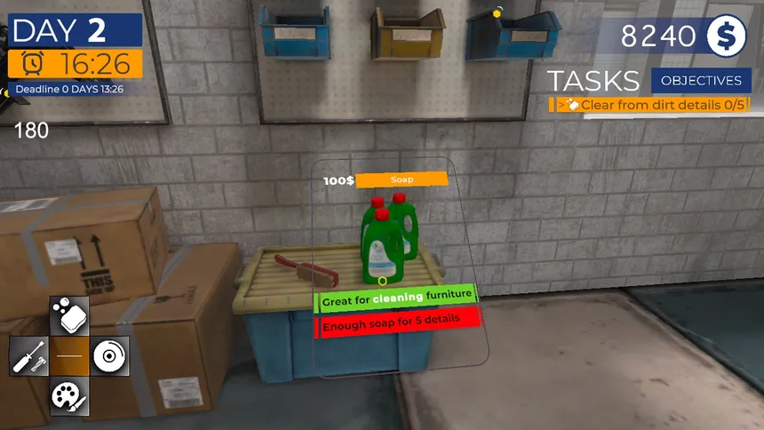 Скриншот 1 к игре FURNITURE FLIPPER Simulator 2023: Revive, restoration & creative crafting